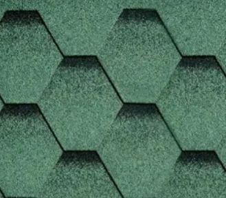 Бітумна черепиця Nexler Трапеція 800мм зелений (3м2/пак)