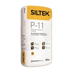 SILTEK Р-11/25кг  Штукатурка цементна стартова