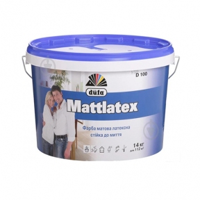 DUFA Фарба латексна матова Mattlatex D100, 14 кг