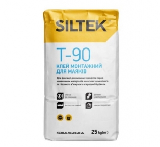SILTEK Т-90/25кг Клей для монтажний маяків (пал.54 шт.)