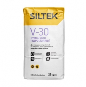 SILTEK V-30/25кг Суміш для гідроізоляції(пал.54 шт.)