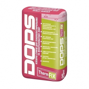 DOPS Thermfix  Клейова суміш для пінополістирольних і мінераловатних плит (-5) 25кг