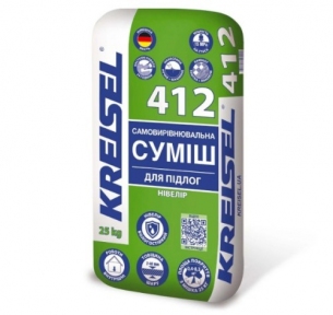 Kreisel 412 Самовирівнювальна суміш для підлог 2-40 мм, 15 МПа 25кг (42)