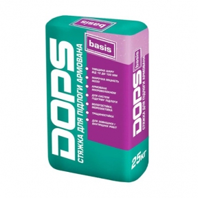 DOPS Стяжка для підлоги армована basis (25кг)