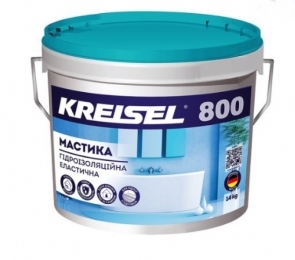 Kreisel 800 Мастика гідроізоляційна еластична (відро 7 кг)