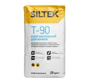 SILTEK Т-90/25кг Клей для монтажний маяків (пал.54 шт.)
