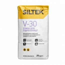 SILTEK V-30/25кг Суміш для гідроізоляції(пал.54 шт.)