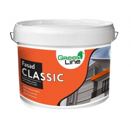 GREEN LINE Фасадна краска Fasad Classic 10л/14 кг