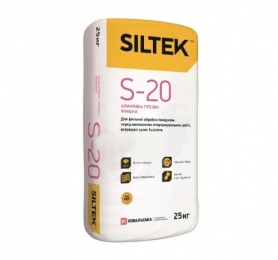 SILTEK S-20/15кг Шпаклівка гіпсова фінішна (пал. 54 шт)