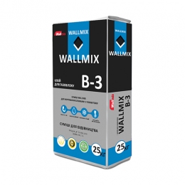 Wallmix B-3 Клей для газоблоку, 25 кг