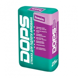 DOPS Стяжка для підлоги армована basis (25кг)