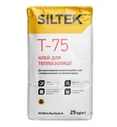 SILTEK Т-75 Клей для теплоізоляції (25 кг) (пал.54 шт.)