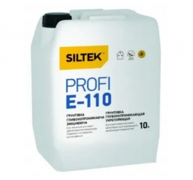 SILTEK Е-110/10л Ґрунтівка Profi (глибокопроникаюча, зміцнююча) (пал.60 шт.)