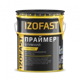 Праймер бітумний (грунтовка) IZOFAST 20 л Україна		